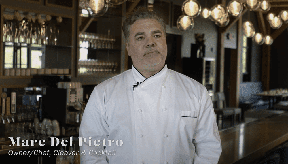 Cleaver and Cocktail chef Marc Del Pietro