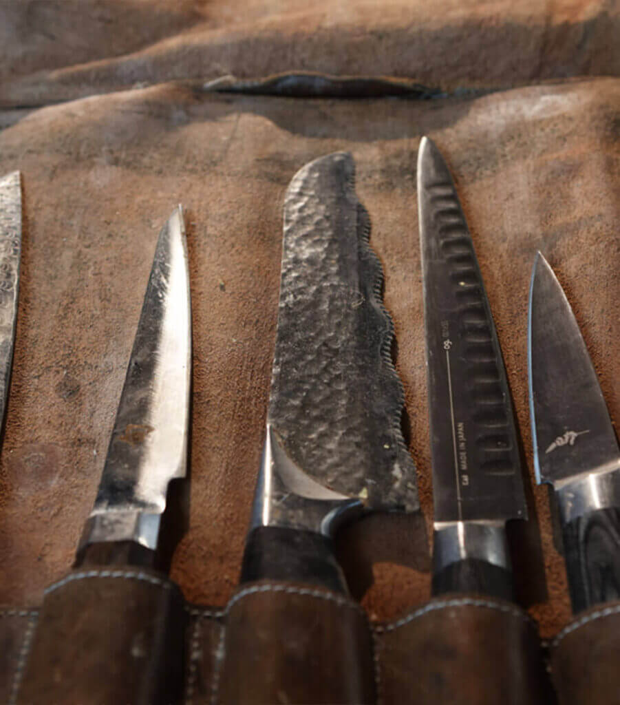 Cleaver and Cocktail restaurant knives