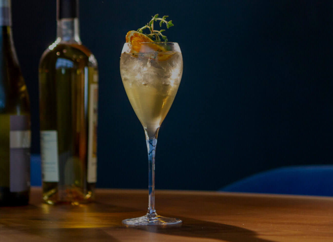 Cleaver and Cocktail restaurant cocktail drink in glass