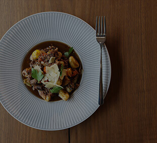 Cleaver and Cocktail restaurant food on plate