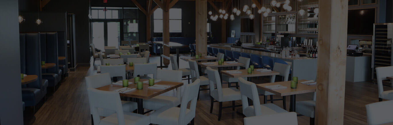 Cleaver and Cocktail restaurant inside tables bar