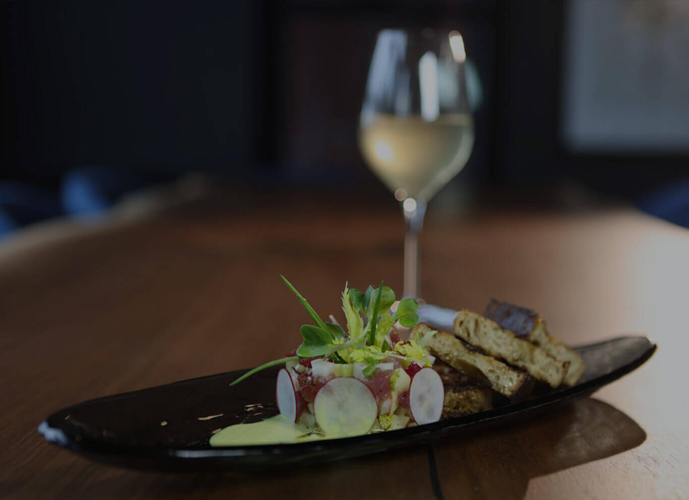 Cleaver and Cocktail restaurant tuna dish